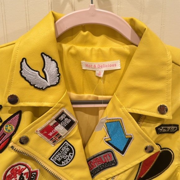 Yellow long sleeve jacket - Picture 3 of 4